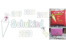 Stickdatei - Schulkind mini bis 2025